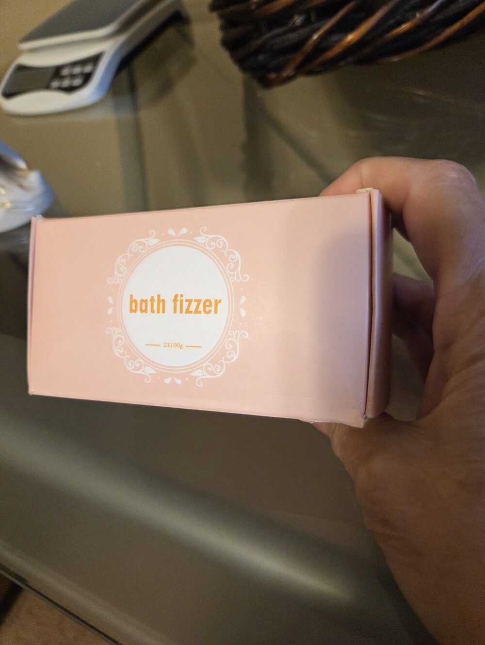 Bath Fizzer Bath Bomb - Pink 2 NIB